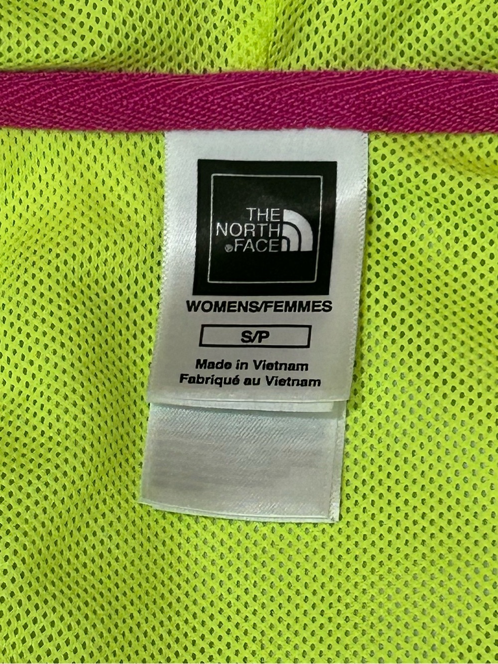 The North Face Women's Grey Camo Hooded All Weather Rain Cyclone Zip Jacket - Picture 7 of 7